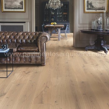 Madera Natural Parquet Roble Autentico Extramate